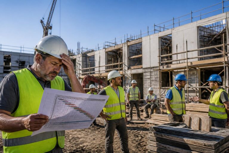 découvrez comment un retard de livraison de matériel peut perturber et faire exploser le planning de votre chantier, entraînant coûts supplémentaires et délais imprévus.
